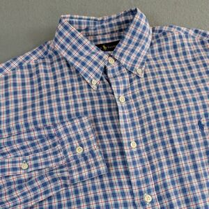 Ralph Lauren Mens Long Sleeve Button Down Shirt Size Medium Plaid